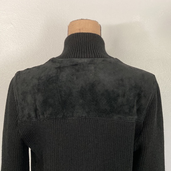 Covington Suede & Sweater Zip Jacket - Large - EUC - Picture 7 of 13